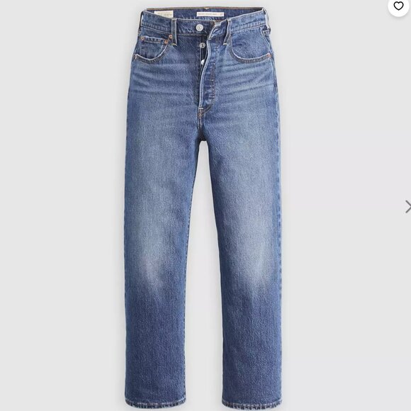 Levi's Ribcage Straight Ankle Women's Jeans Sz 31 - Picture 1 of 14
